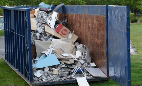 Professional home clearance team in action in Woolwich