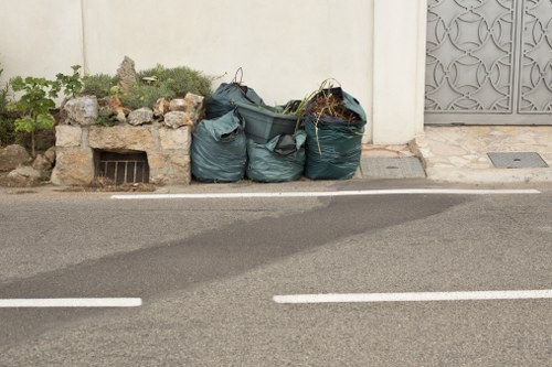 Clean and safe construction site after waste clearance